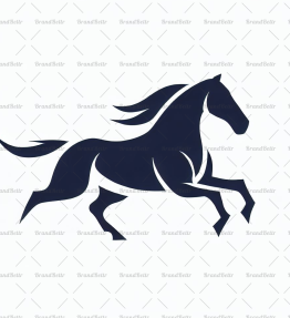 Galoppierendes Pferd